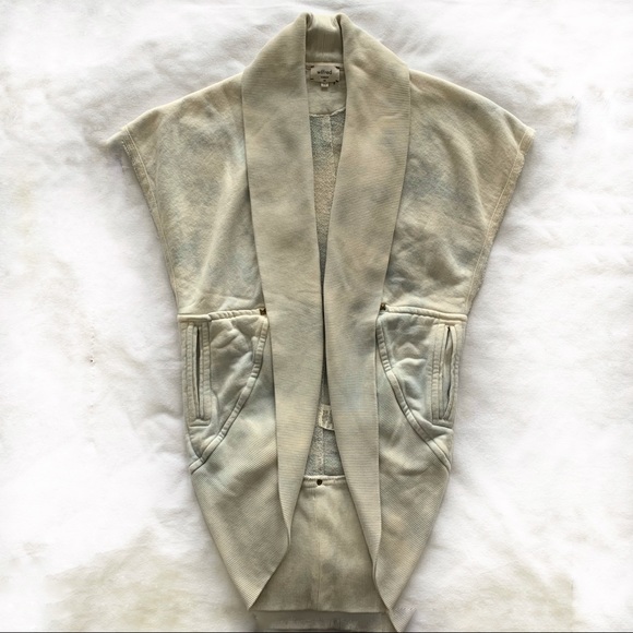 Aritzia Wilfred Cocoon Open front Tie-dye Vest - Picture 7 of 8
